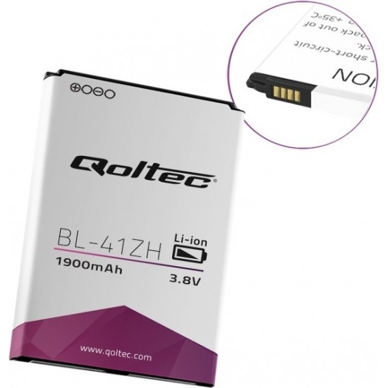 Qoltec Battery for LG BL-41ZH | D290N | H340 | 1900mAh