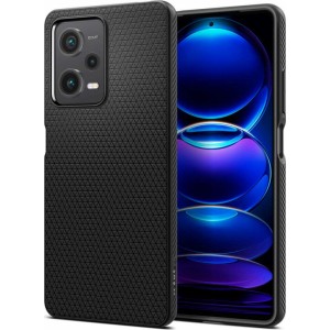 Spigen Etui Spigen Liquid Air do Xiaomi Redmi Note 12 Pro 5G / Poco X5 Pro 5G Matte Black