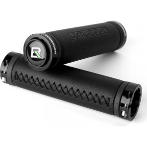 Rockbros 40210003001 microfiber bicycle handlebar grips - black