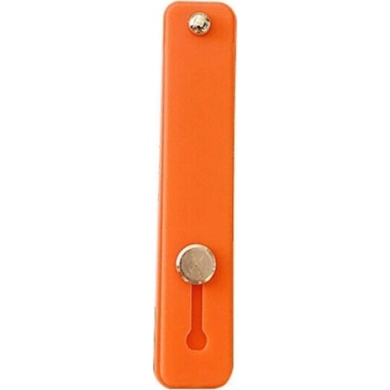 Hurtel Self-adhesive finger holder with zipper - orange