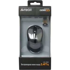 A4Tech 43756 V-Track G3-280A Glossy Gray