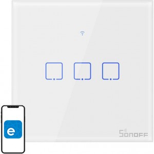 Sonoff Smart Switch WiFi  Sonoff T0 EU TX (3-channels)