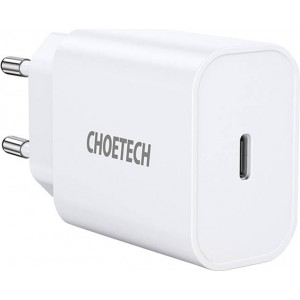 Choetech Mains charger Choetech Q5004 EU USB-C, 20W (white)