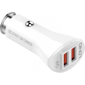 Ldnio C511Q 2USB Car charger + Lightning cable