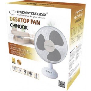 Esperanza Chinook EHF003WE Fan (white)