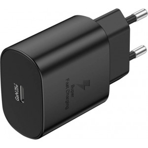 Foneng EU51 USB-C 25W mains charger + USB-C - Lightning cable (black)