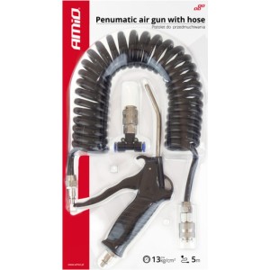 Amio Pneumatic air gun with hose and terminals 13ATM