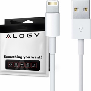 Alogy 100cm USB to Lightning Cable White