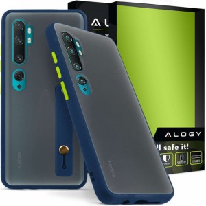 Alogy Bumper case with strap for Xiaomi Mi Note 10/ 10 Pro Navy