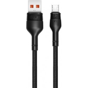 XO cable NB55 USB - microUSB 1,0 m 5A black