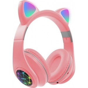 Roger Cat M2 Bluetooth Наушники с кошачьими ушками LED