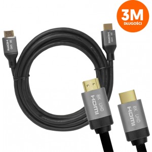 HDMI-HDMI cable (v2.1 | 8K | 3 m) black