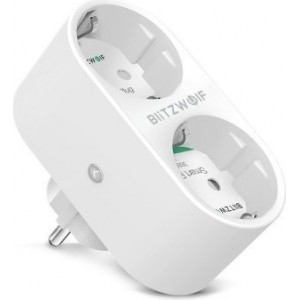 Blitzwolf BW-SHP7 Smart Socket Умная розетка 3,8kW / Google Home / IFTTT