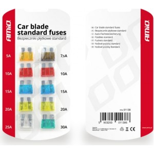 Amio Standard fuse 10pts blister