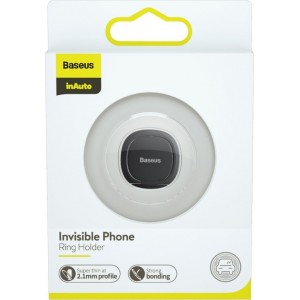 Baseus Invisible Ring holder for smartphones (tarnish)