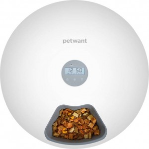 Petwant F6 intelligent 6-chamber food dispenser