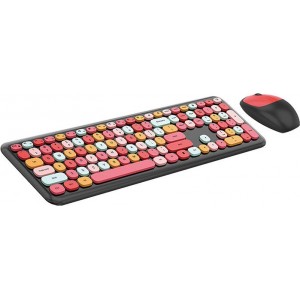 Mofii Wireless keyboard + mouse set MOFII 666 2.4G (Black&Red)