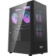 Darkflash A290 computer case (black) + 3 fans