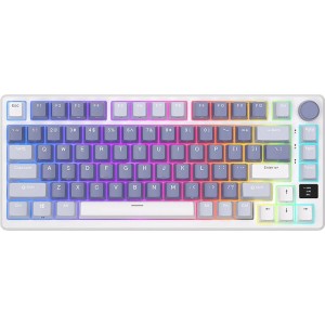 Royal Kludge Wireless mechanical keyboard Royal Kludge RKM75 RGB, Silver switch (blue)