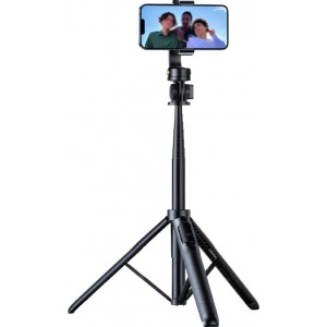 Apexel Selfiestick/tripod bluetooth APEXEL APL-D10 1.5m (black)