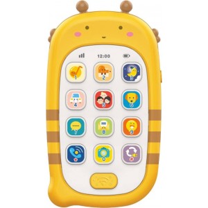 Huanger HE0536 toy phone with recording function (yellow)