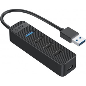 Orico USB to USB 3.0 + 3x USB 2.0 Hub Adapter (black)