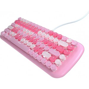 Mofii Candy M wired mechanical keyboard (pink)