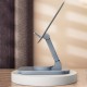 Dudao desk telescopic stand foldable stand for phone tablet gray (F5XS)