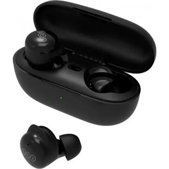 QCY Wireless Bluetooth 5.1 TWS Earphones QCY Buds T17 Signle Point case Black