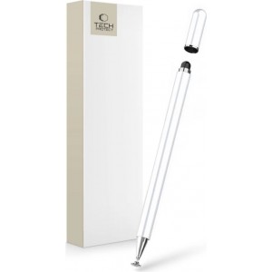 Tech-Protect Charm Stylus - White/Silver