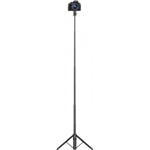 Apexel Selfiestick/tripod bluetooth APEXEL APL-D10 1.5m (black)