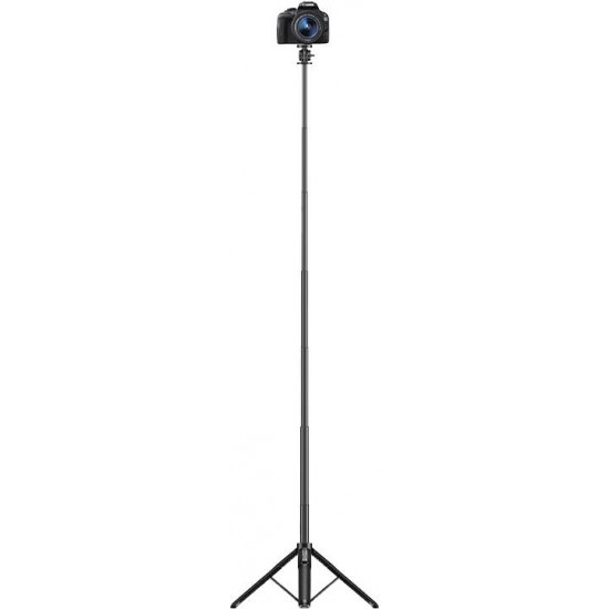 Apexel Selfiestick/tripod bluetooth APEXEL APL-D10 1.5m (black)