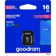 Goodram memory card 16GB microSDHC cl. 10 UHS-I + adapter