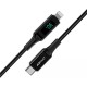 Acefast kabel MFI USB Typ C - Lightning 1,2m, 30W, 3A czarny (C6-01 Black)