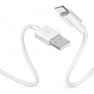 Dudao cable USB / Lightning 3A 1m white (L1L white)