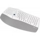 Delux Ergonomic Delux Wireless Keyboard GM901D BT 2.4G (White)