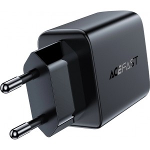 Acefast charger 2x USB 18W QC 3.0, AFC, FCP black (A33 black)