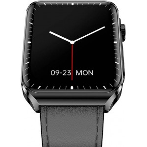 Blitzwolf BW-HL6 smartwatch (black leather)