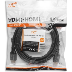 HDMI-HDMI cable (v2.1 | 8K | 3 m) black