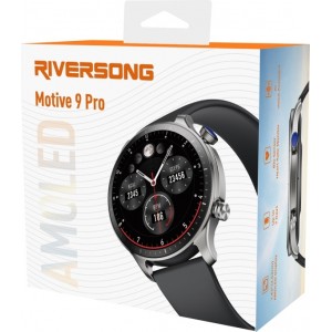 Riversong smartwatch Motive 9 Pro space gray SW901 AMOLED