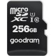 Goodram Microcard 256 GB micro SD XC UHS-I class 10 memory card, SD adapter (M1AA-2560R12)