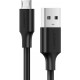 Ugreen US289 60136 micro USB / USB-A cable 1m - black