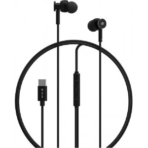 Devia wired earphones Smart M1 Digital Metal USB-C black