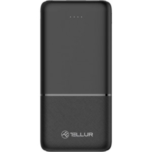 Tellur 10000mAh power bank black