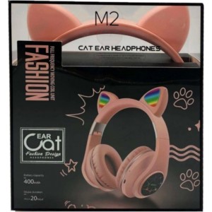 Roger Cat M2 Bluetooth Наушники с кошачьими ушками LED