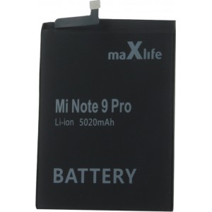 Maxlife battery for Xiaomi Note 9 Pro BN53 5020mAh