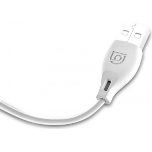 Dudao cable USB Type C 2.1A 1m white (L4T 1m white)