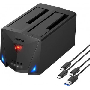 Fideco YPZ220B HDD/SSD docking/cloning station (USB 3.2, SATA I/II/III)