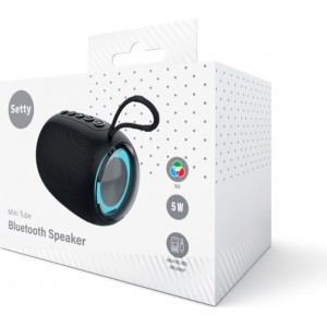 Setty speaker mini tube RGB GB-800 black