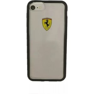 Ferrari Etui na telefon Ferrari Hardcase iPhone 7/8 /SE 2020 / SE 2022 transparent/black